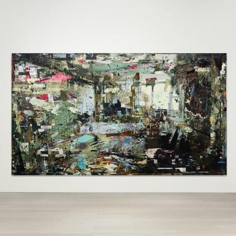 «Room 5», 170х300, холст, масло, 2019